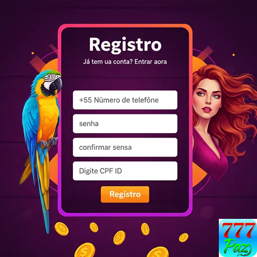 777paz.com BENEFÍCIOS AO CADASTRAR NO 777paz.com