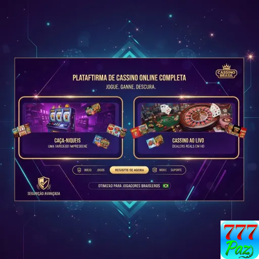 777paz.com - usar a intuitiva plataforma online